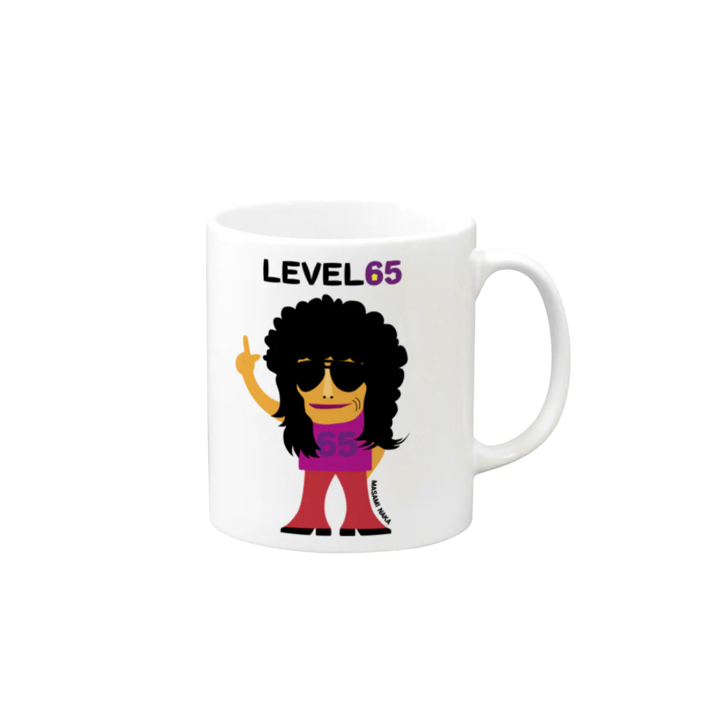 雅美と一郎の店のLEVEL65 マグカップの取っ手の右面