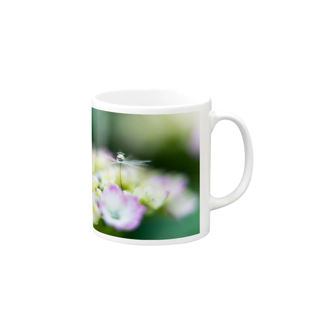 PhotoAtelier Aileのangel of hydrangea 170603 Mug :right side of the handle