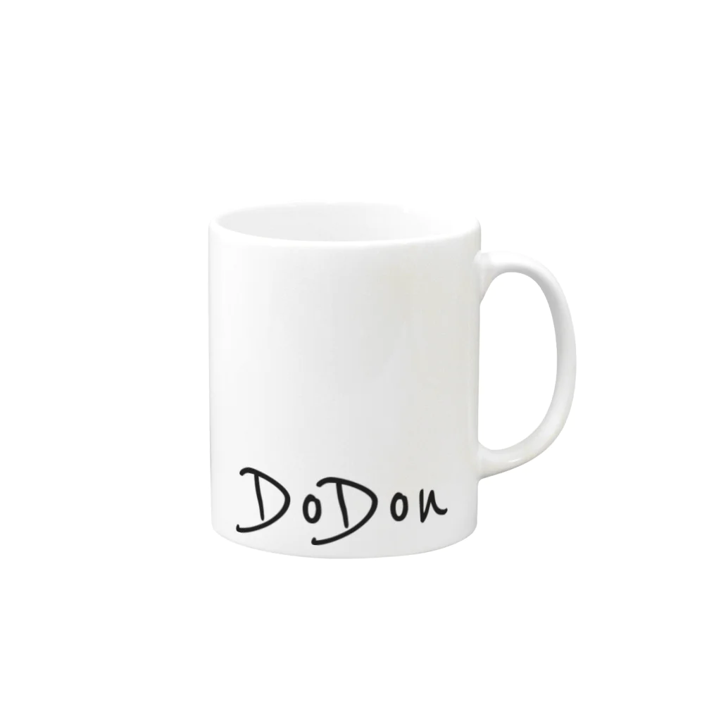 【公式】DoDonのDoDon Mug :right side of the handle