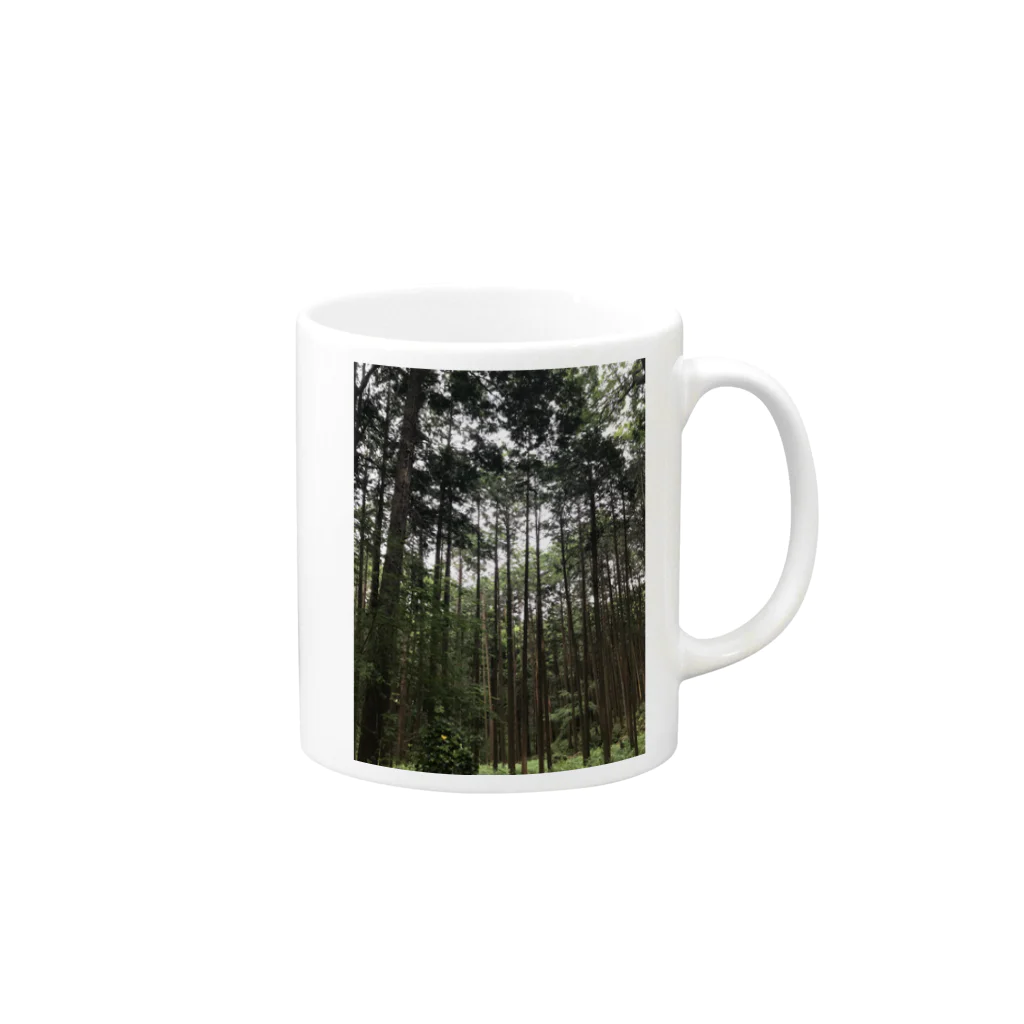 emu5961の森の中 マグカップの取っ手の右面