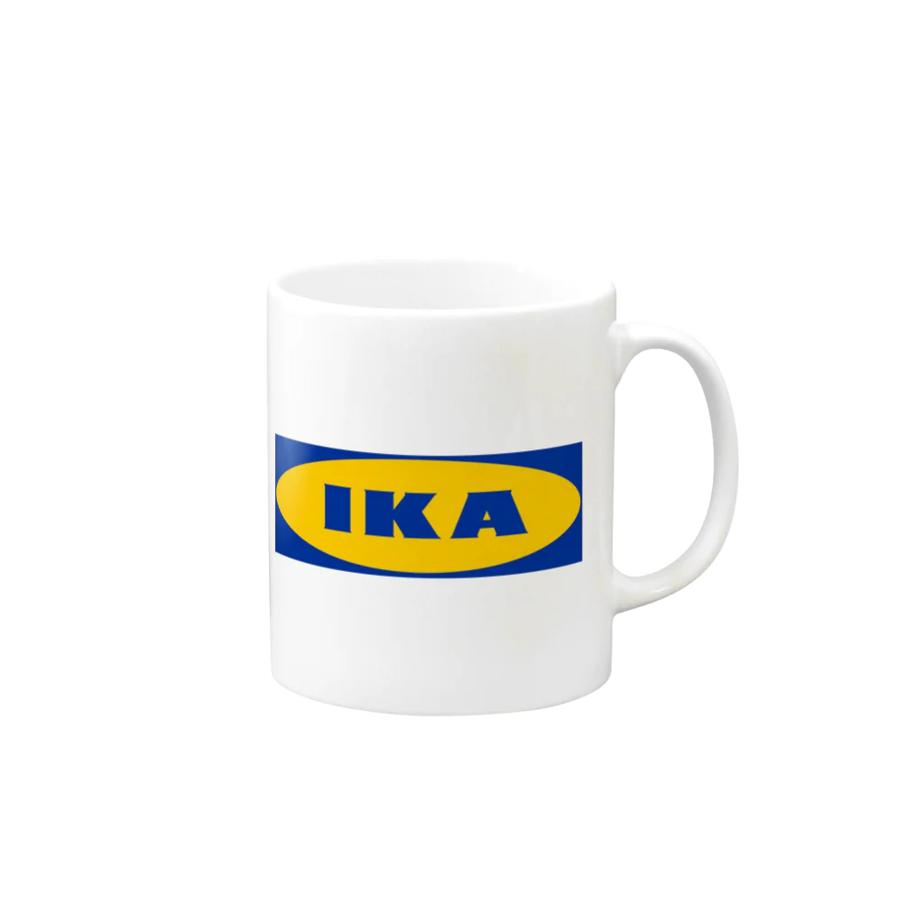 しゅーるデザイソのIKA Mug :right side of the handle