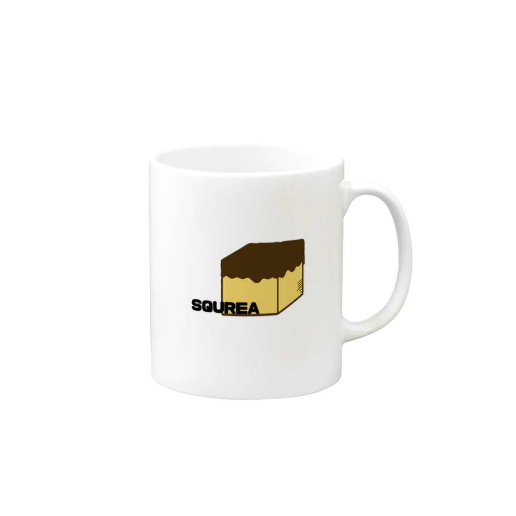 KENTAROのSQUREA Mug :right side of the handle