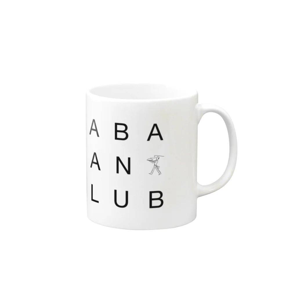 SABAR STOREの【SABA CAN CLUB】 Mug :right side of the handle