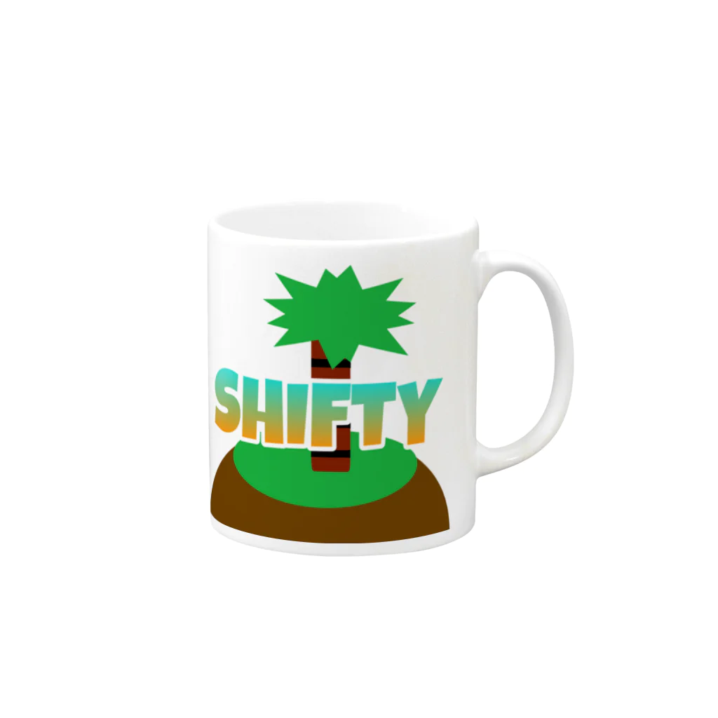 aREA51のsummer SHIFTY Mug :right side of the handle