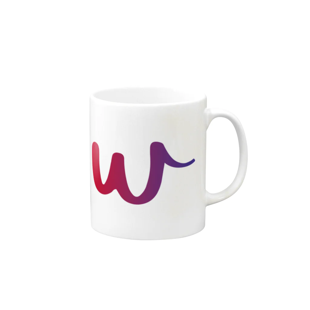 こっしー / art directorのwhom design TM Mug :right side of the handle