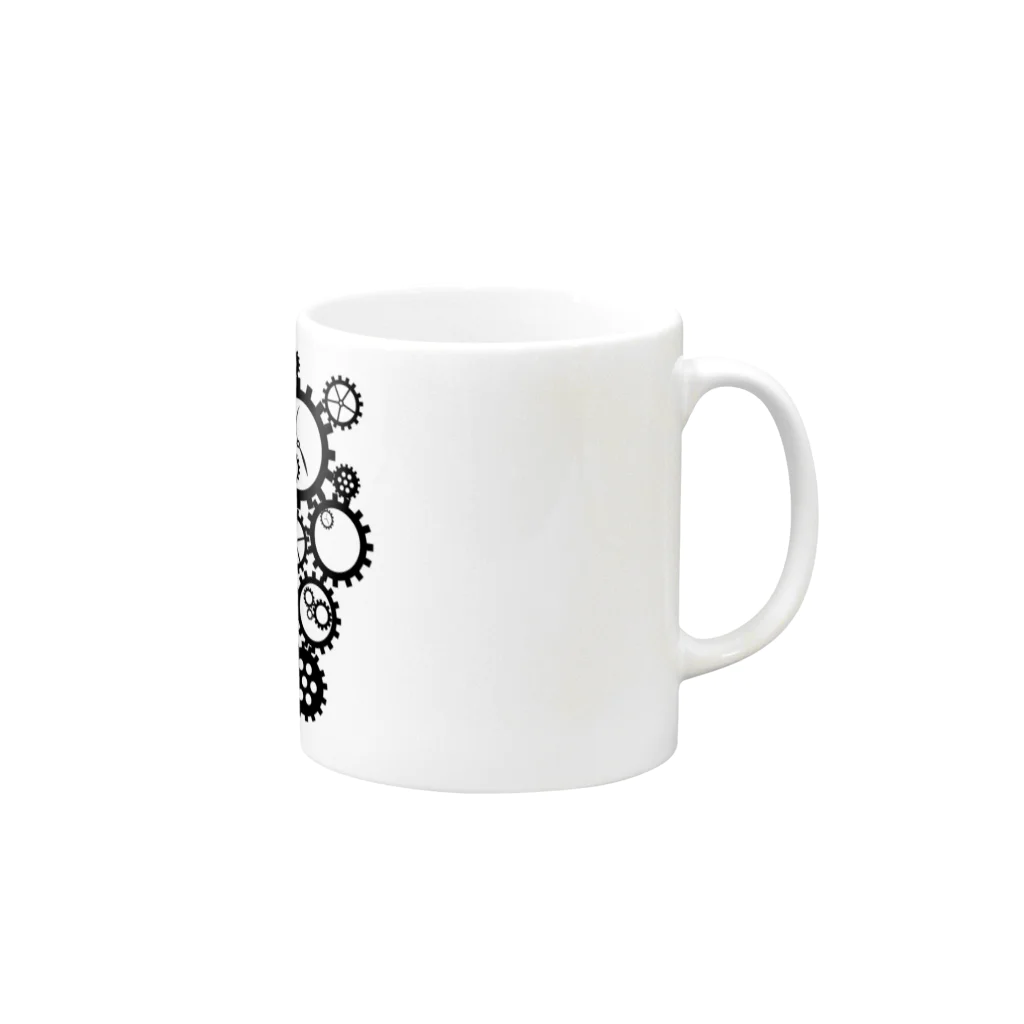 Voidのハグルマ Mug :right side of the handle