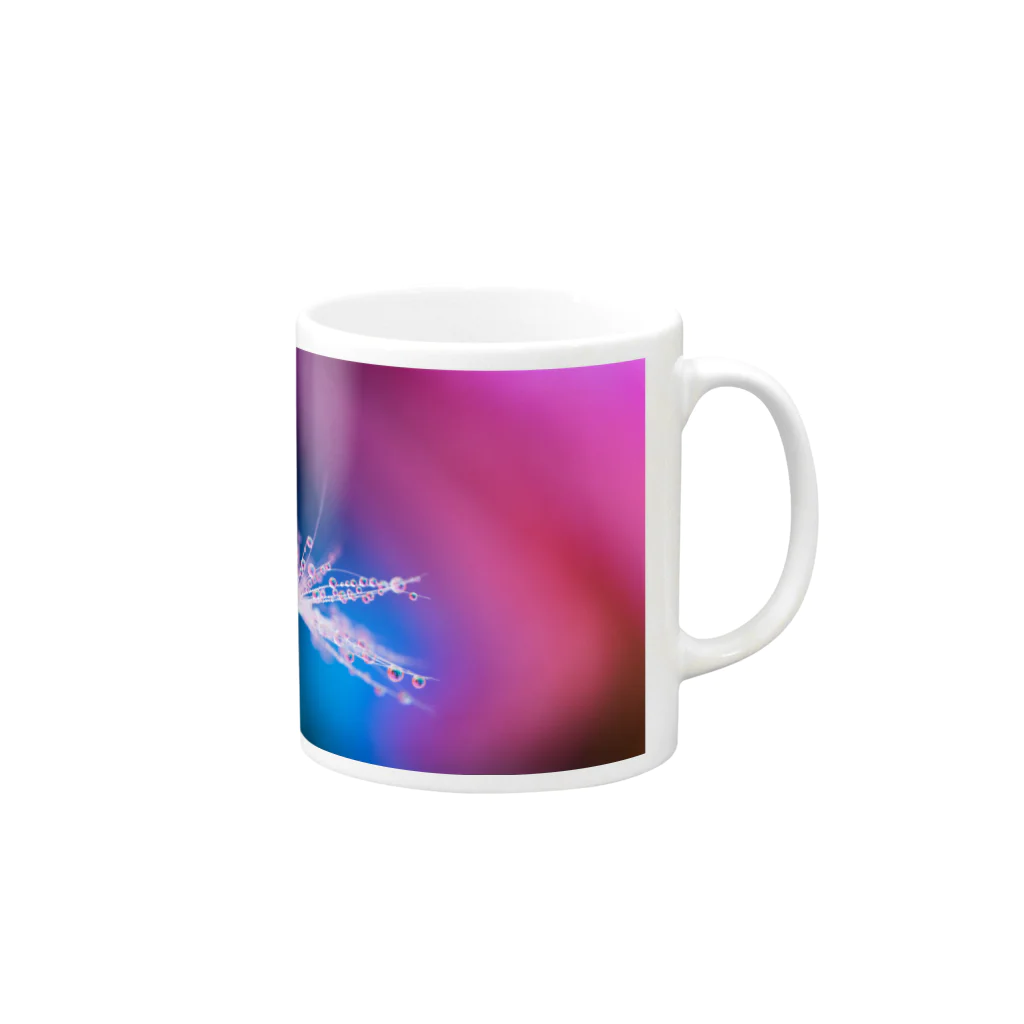 PhotoAtelier AileのRainbow Rose Drops 180211 Mug :right side of the handle