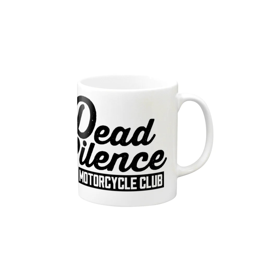 DEAD SILENCE MOTORCYCLE CLUBのDSMC Official 001 マグカップの取っ手の右面