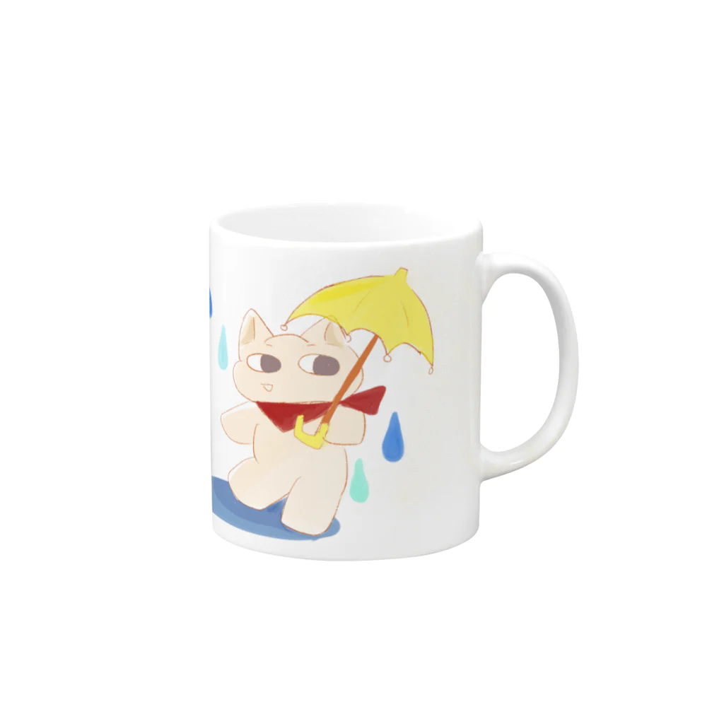 しゃれの水 Mug :right side of the handle