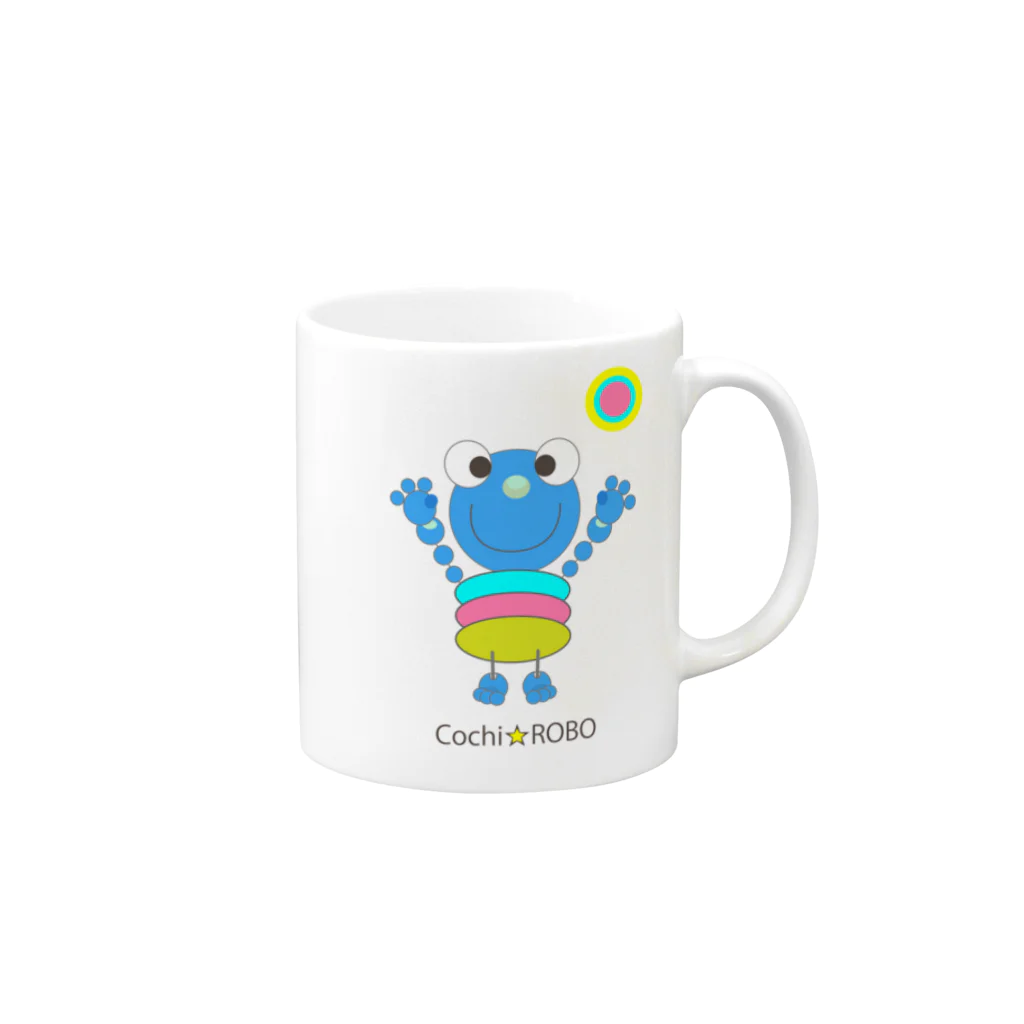 C-BabyのCochi-ROBO Mug :right side of the handle