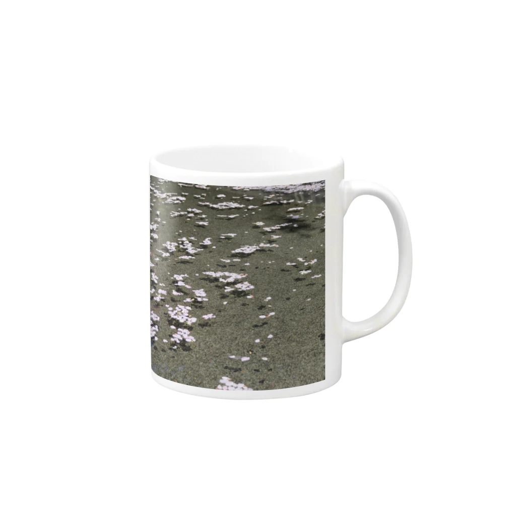 Koheiの水面の桜 Mug :right side of the handle