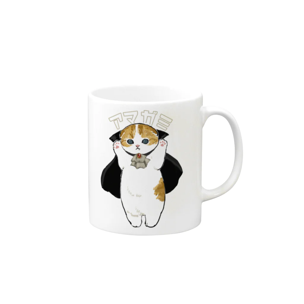 mofusandのドラキュラにゃん Mug :right side of the handle