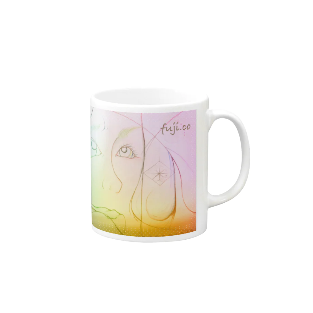 ☜₥aya₭o☞のFANTASY.co Mug :right side of the handle