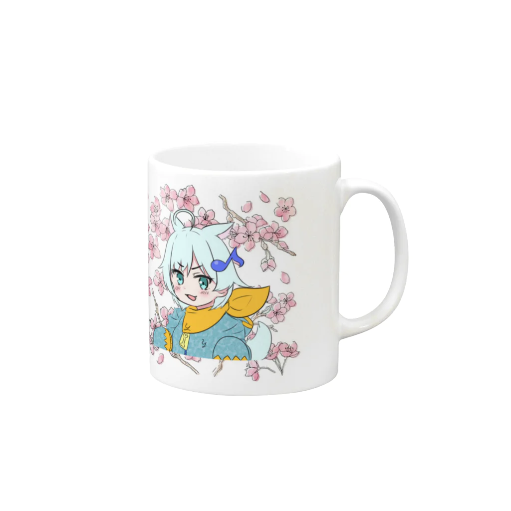 ゆりすの実況のユリスの実況 Mug :right side of the handle