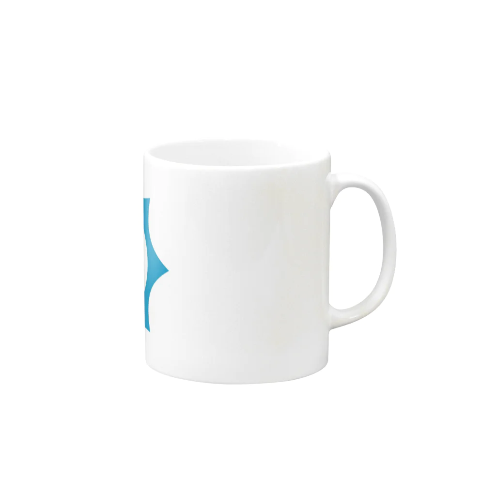 仁志路島アンテナショップ SUZURI店の仁志路島ロゴグッズ Mug :right side of the handle