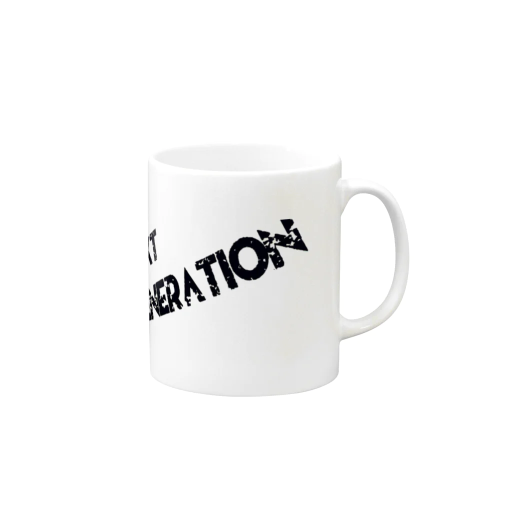 Nextg Shopのマグカップ Mug :right side of the handle