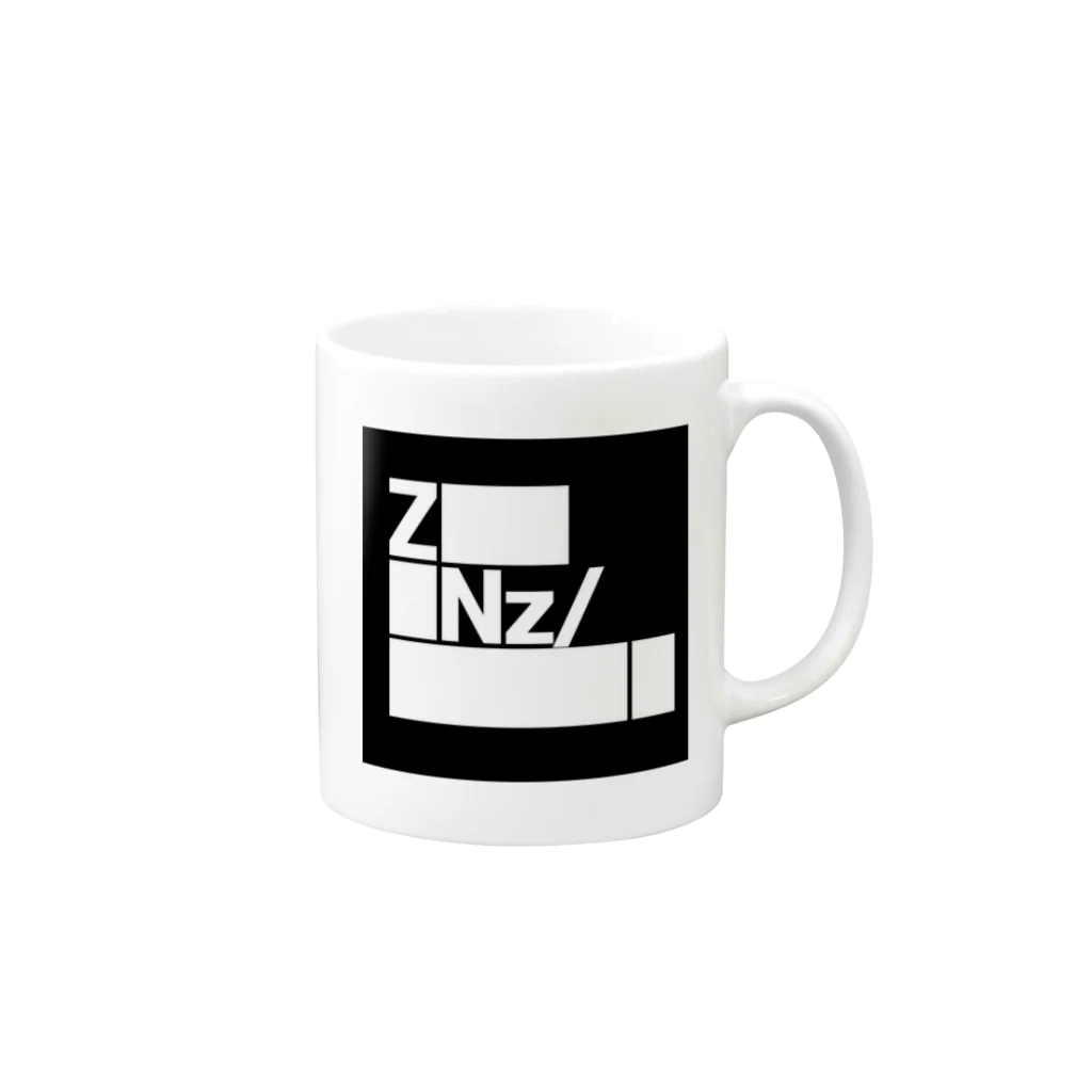 Nz/のNz/ Mug :right side of the handle