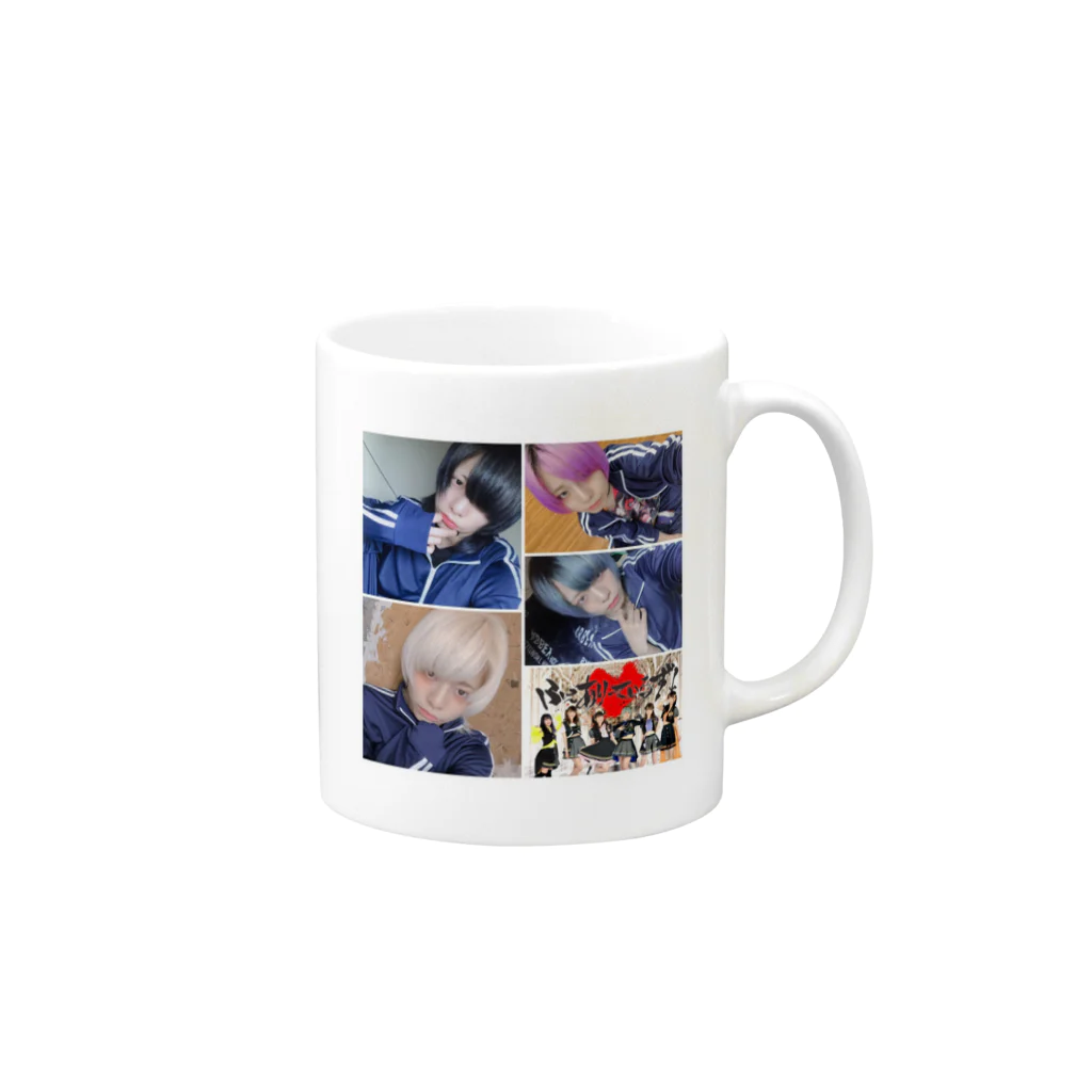 ドナ🥖🥖大好きクラブ会長KAZの 名古屋のご当地アイドル Mug :right side of the handle