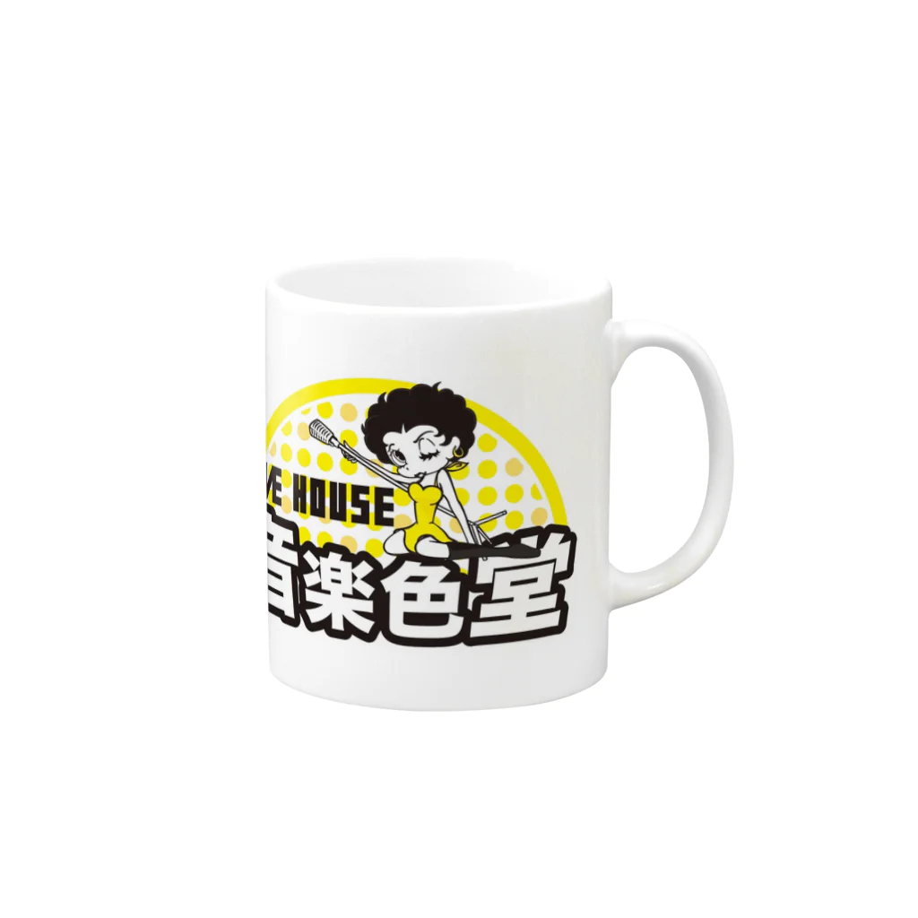 music office staydraem official shopのMug :right side of the handle