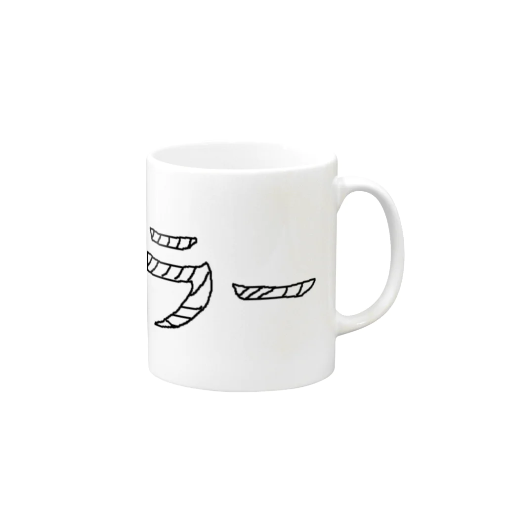 Maruko's PARABOXのラー Mug :right side of the handle