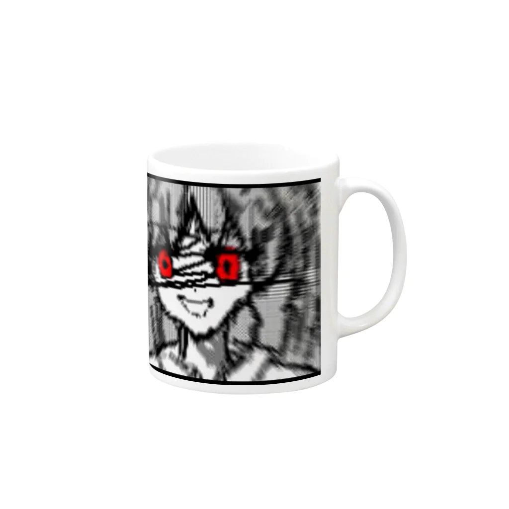 Fafs([Adj.] 可能性のない)のリパコールの眼光 Mug :right side of the handle