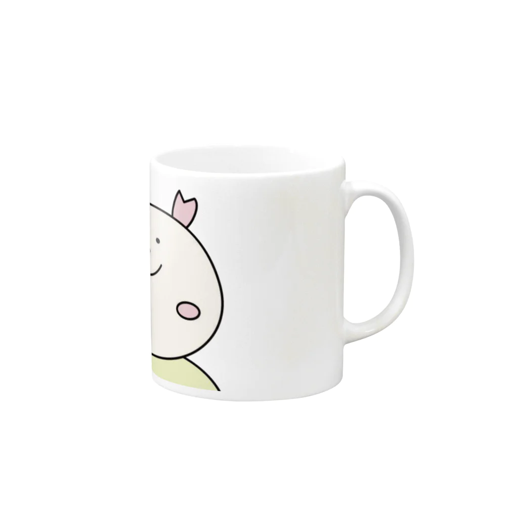 koichiogawaのあのさく君 Mug :right side of the handle