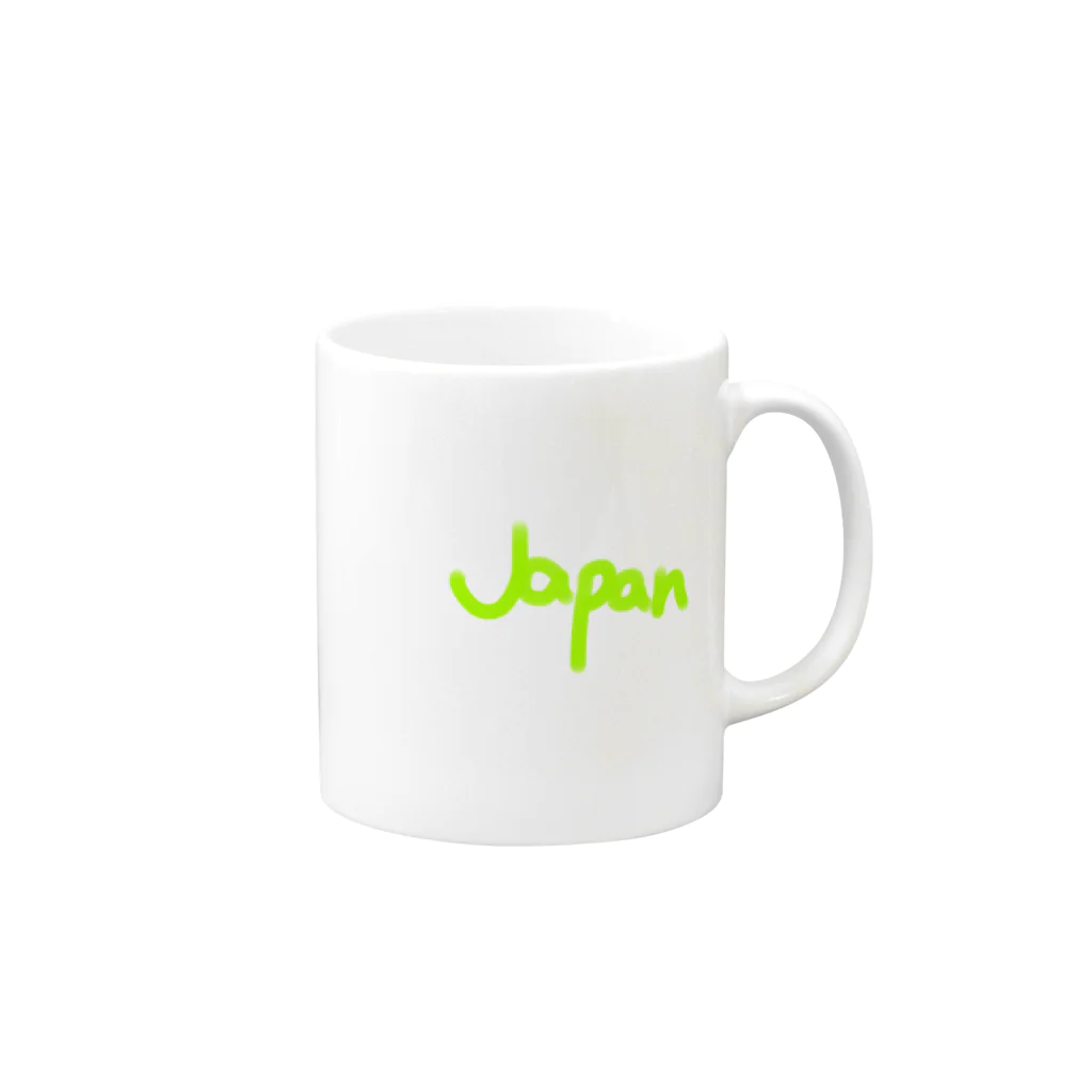 yuukanoaのじゃぱん Mug :right side of the handle