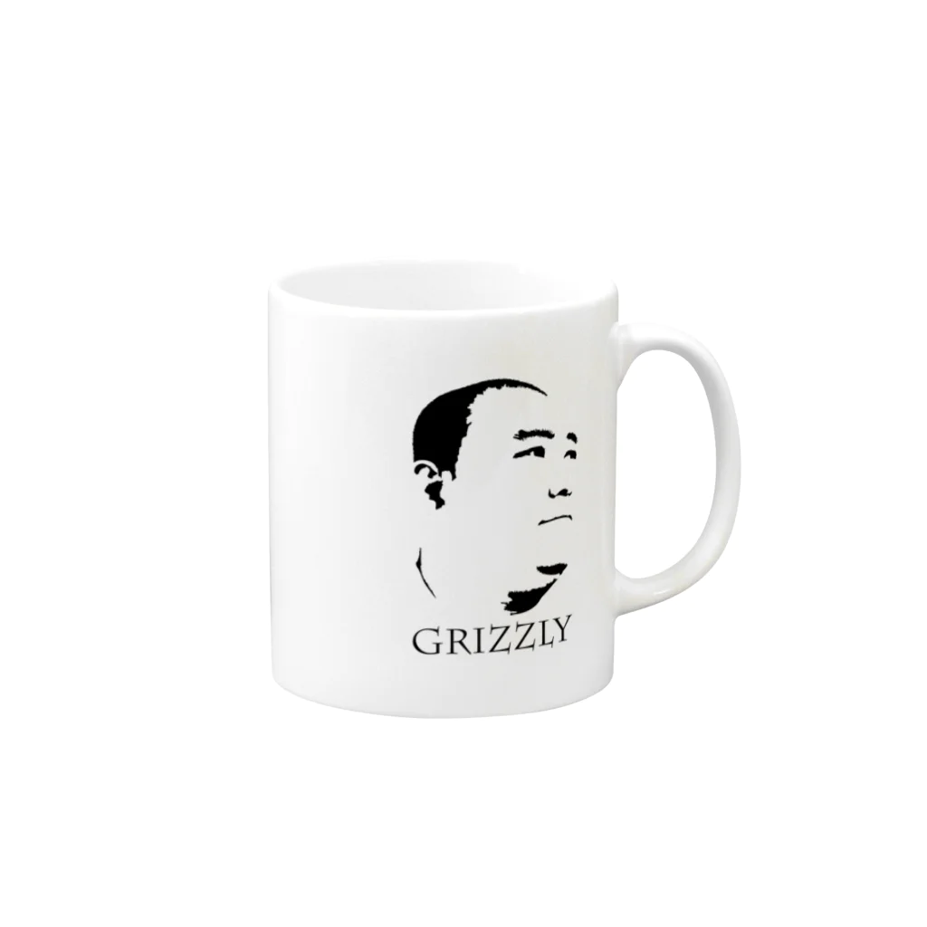 GRIZZLYのGRIZZLY工藤【gri003】 マグカップの取っ手の右面