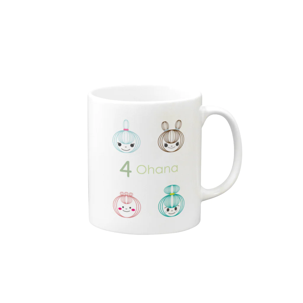 C-Babyの4 Ohana Mug :right side of the handle