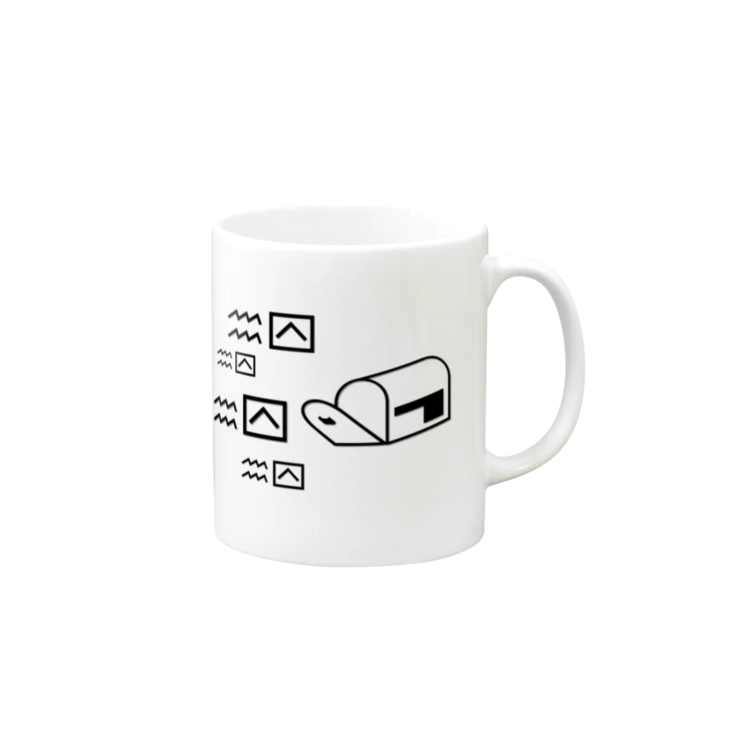 .pptx designのI got an email.pptx design Mug :right side of the handle