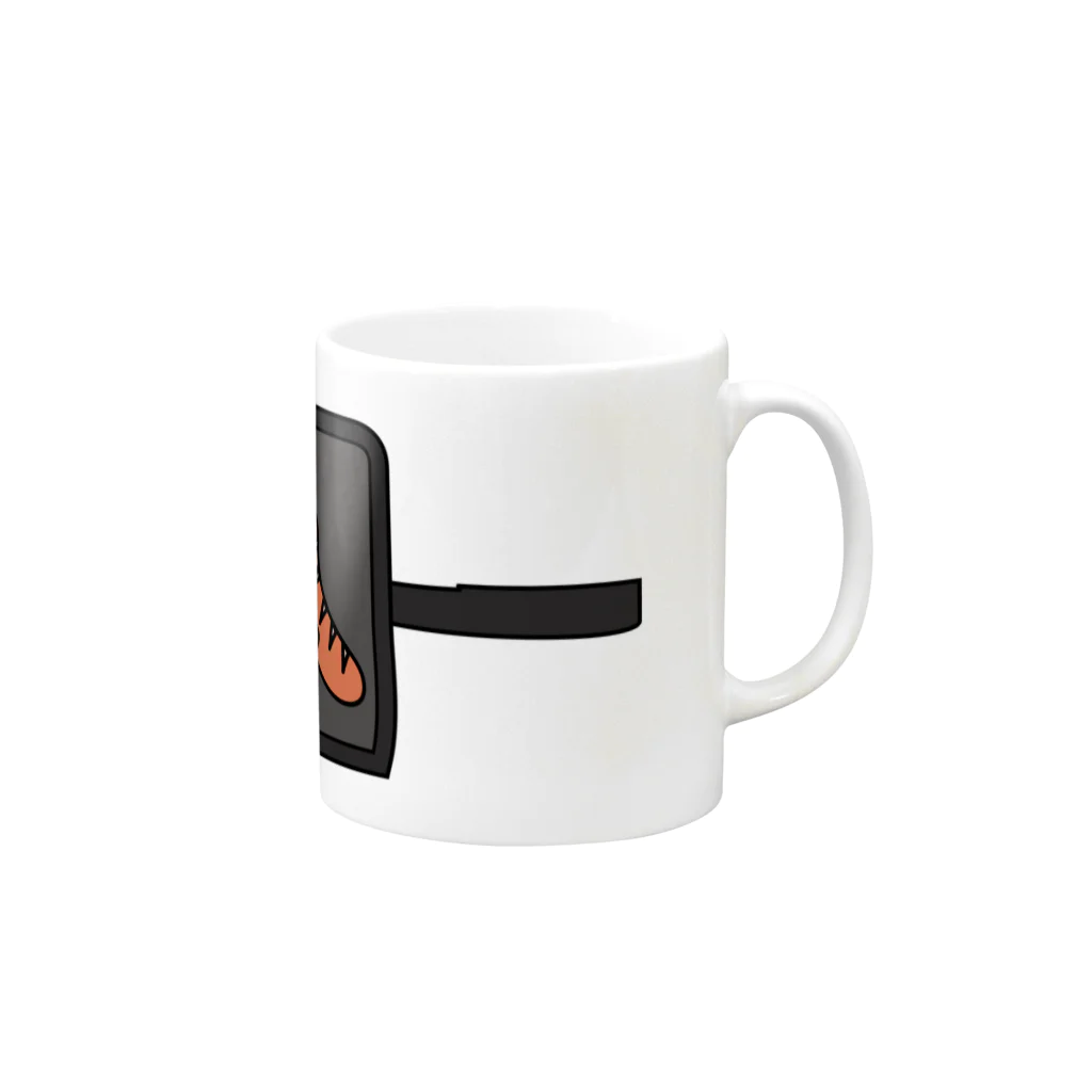 日本ソーセージ協会公式のJSA公式グッズ 3 Mug :right side of the handle