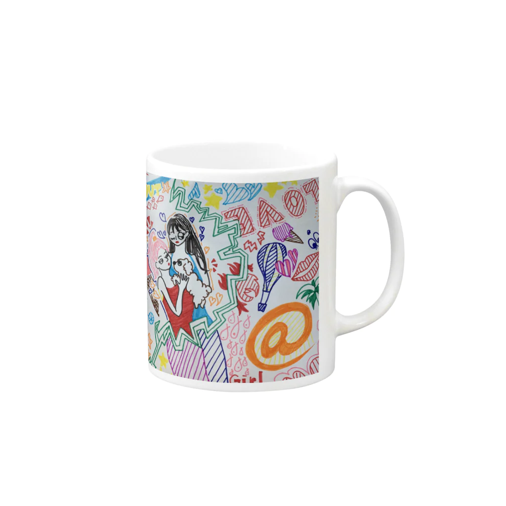 ゆうかのガール Mug :right side of the handle