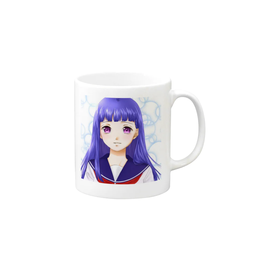 miko🍀のオリ絵マグカップ Mug :right side of the handle