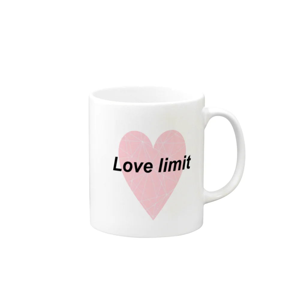 2step_by_JrのLove limit Mug :right side of the handle