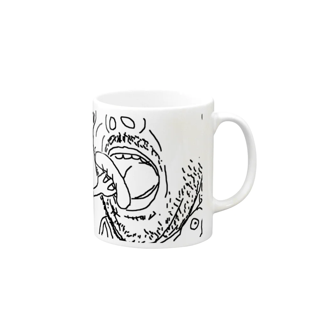 日本ソーセージ協会公式のJSA公式グッズ 5 Mug :right side of the handle