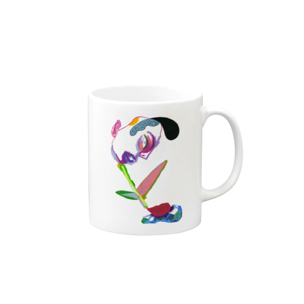 Tetsu-ArtのTetsu-Art22 Mug :right side of the handle