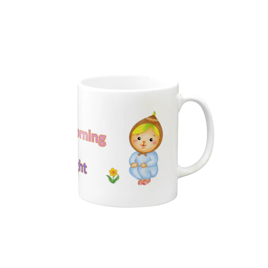 come2mycribのこたまちゃん Mug :right side of the handle