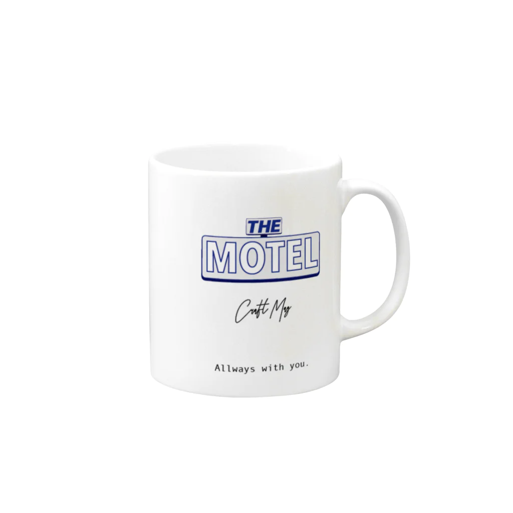 THE THE THE-Hobbys-のTHE  MOTEL / Craft Mag Mug :right side of the handle