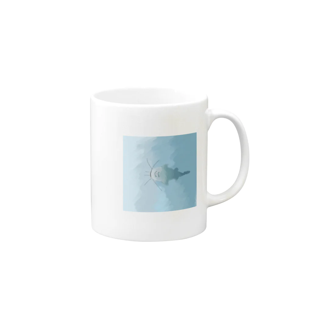 azk1のswim Mug :right side of the handle