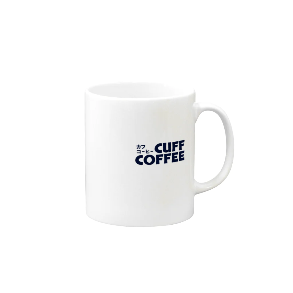 Toshiyuki MaedaのCUFF COFFEE LOGO マグカップの取っ手の右面