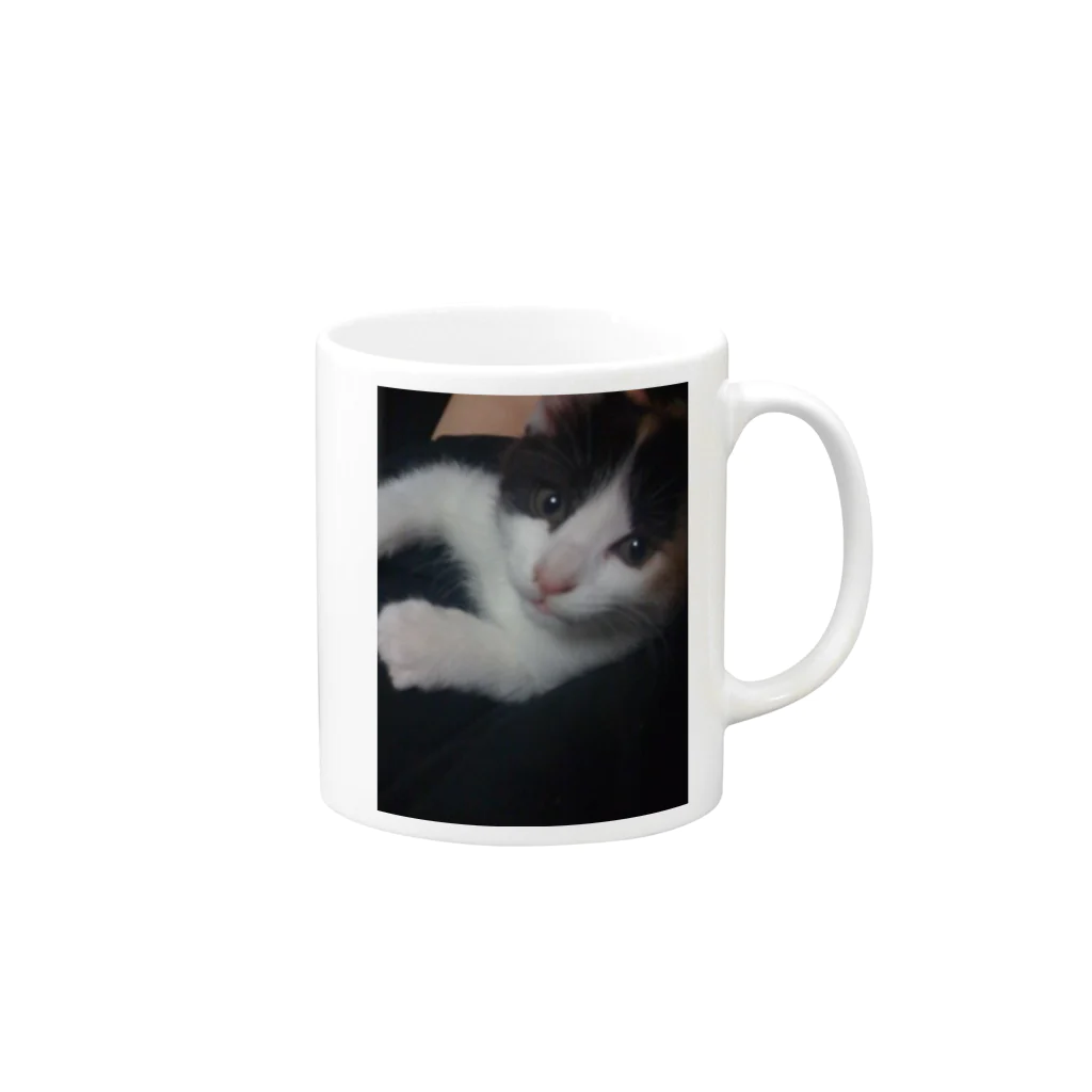 AtelierLovenestの子猫の頃 Mug :right side of the handle