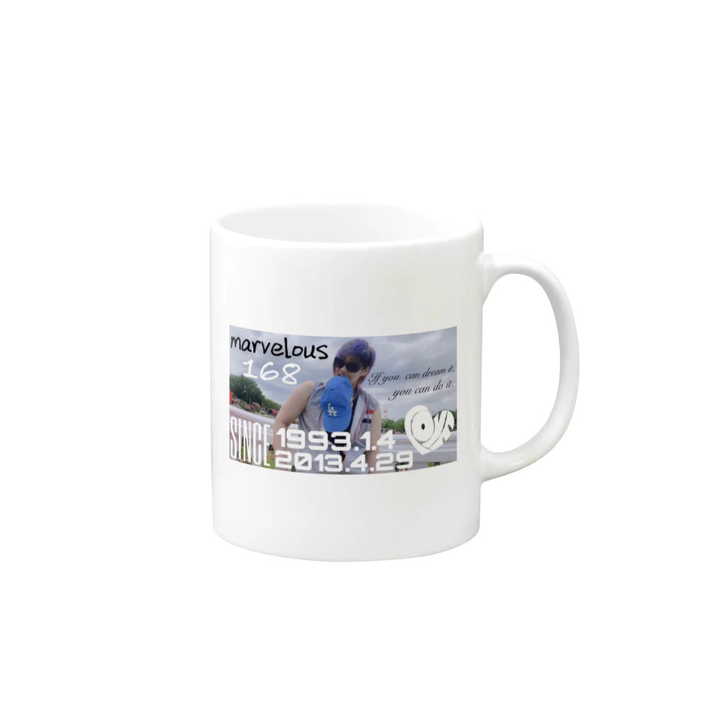 彩羽 匠 takumi irohaの彩羽匠グッズ Mug :right side of the handle