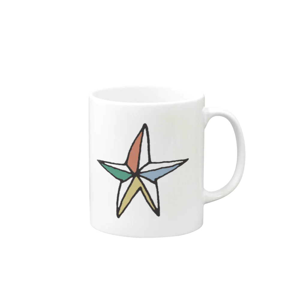 octo7のお星さま Mug :right side of the handle