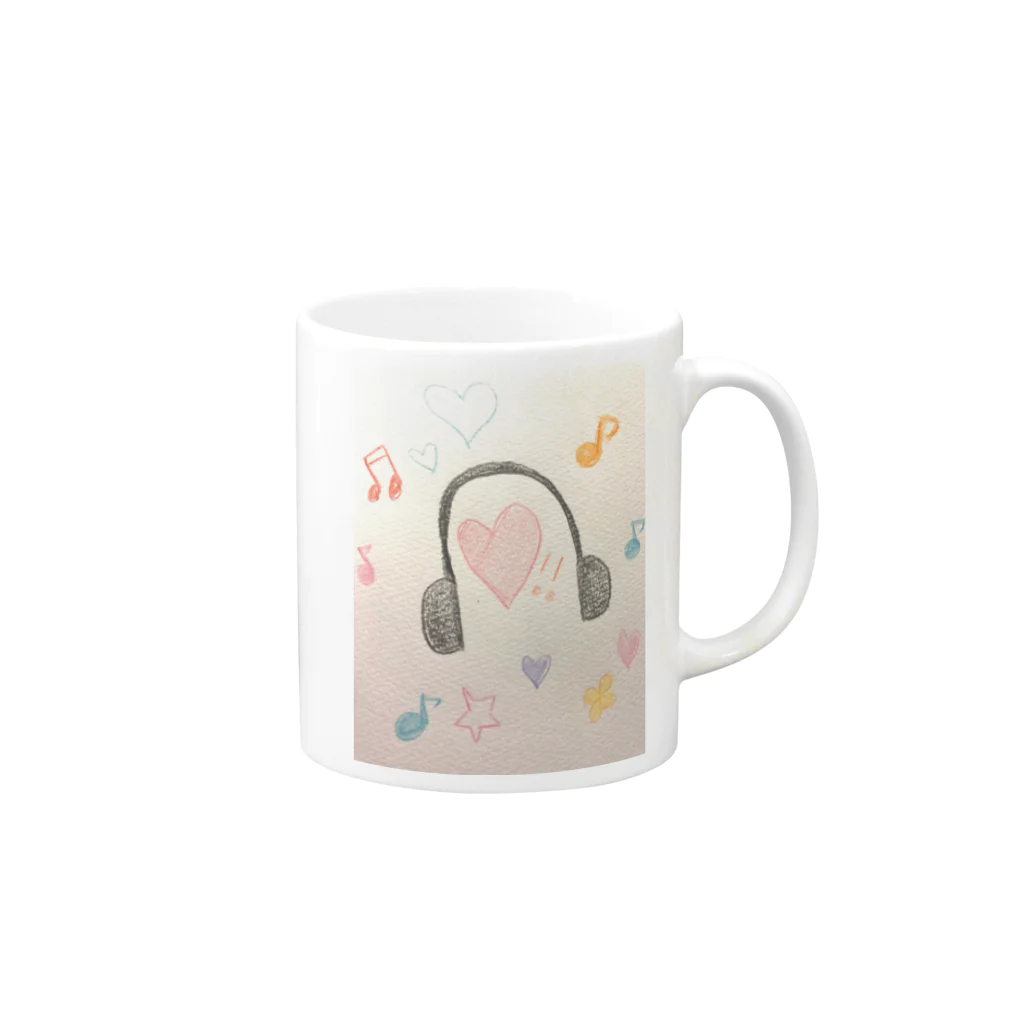 園村のおみせのみゅーじっく Mug :right side of the handle