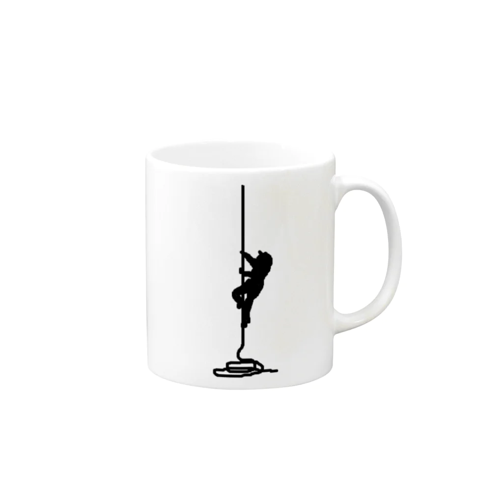 アメリカンベース の脱出　開運　運気UP Mug :right side of the handle