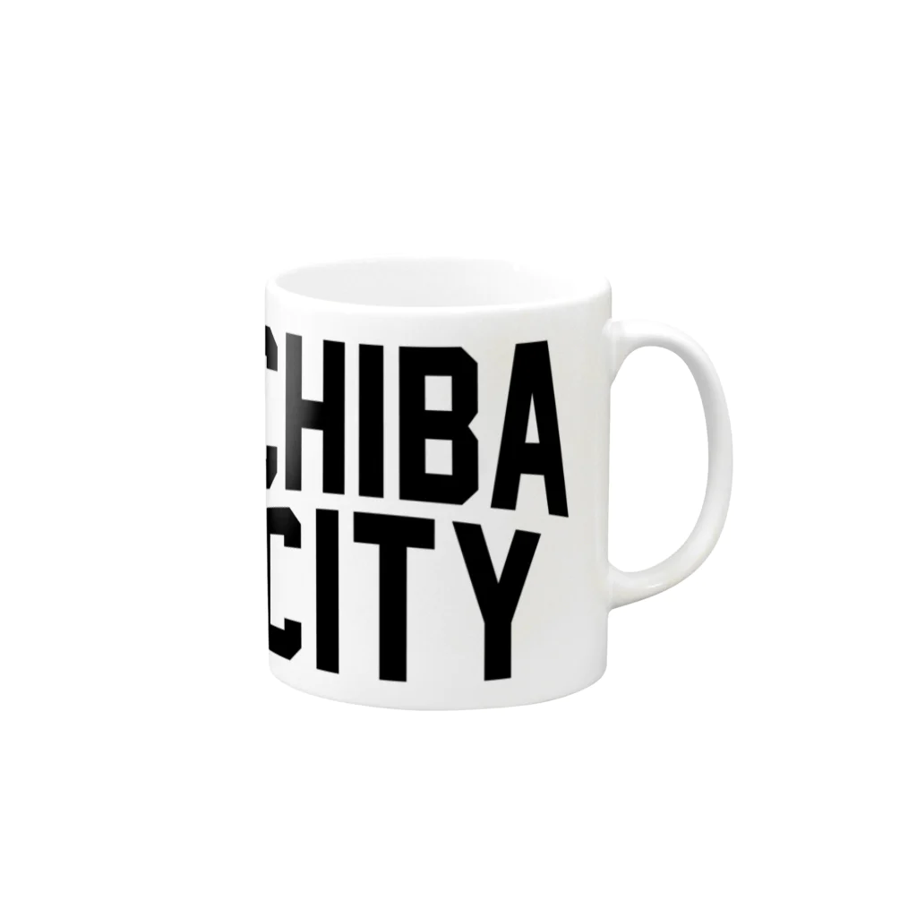JIMOTOE Wear Local Japanのchiba CITY　千葉ファッション　アイテム Mug :right side of the handle