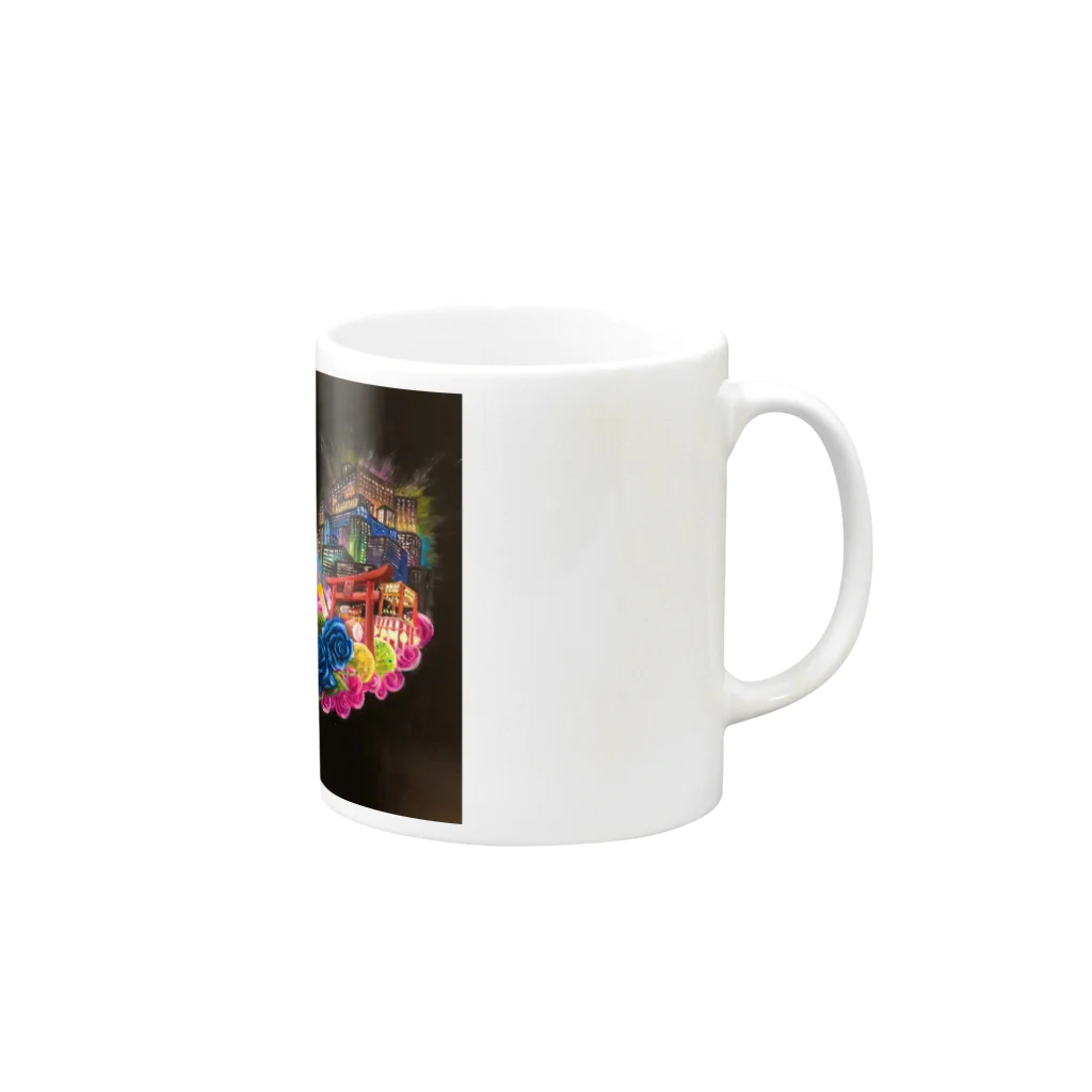 JupiterのDream Mug :right side of the handle