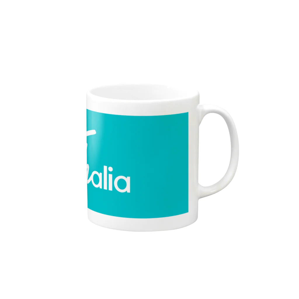 Thalia ShopのThalia マグカップ Mug :right side of the handle