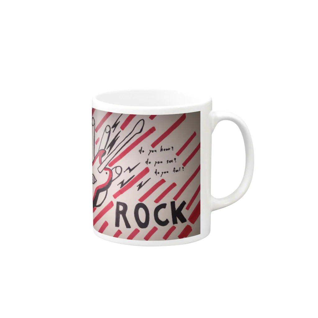 softtennis124のROCK Mug :right side of the handle