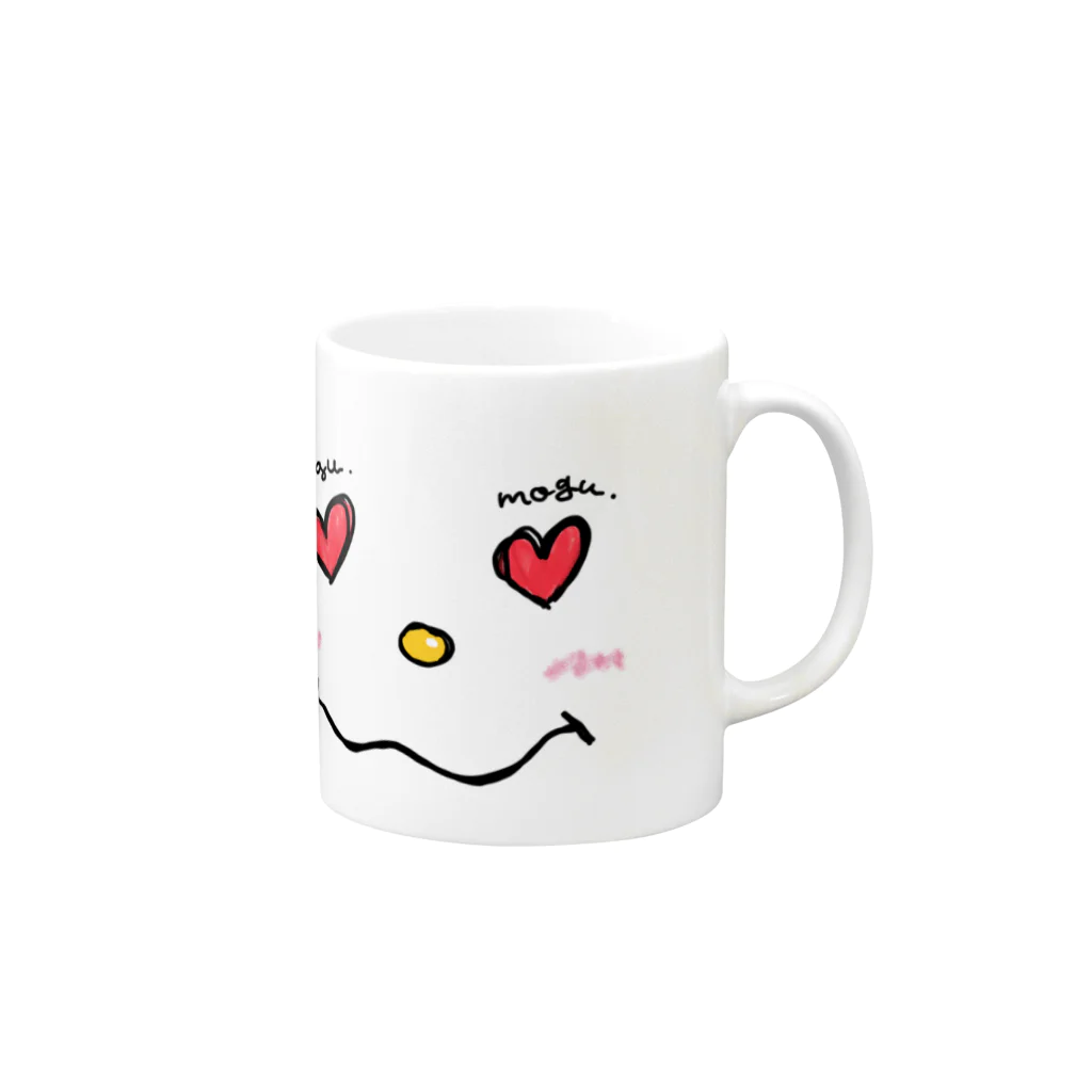 R mamaのもぐりん♡ Mug :right side of the handle